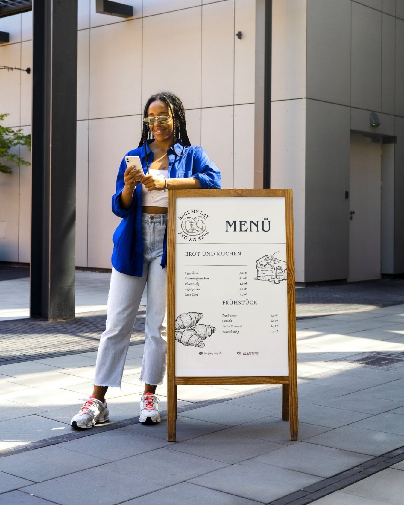 Dieses Bild zeigt den Flyer für die Firma Elektro Bargmann Inhaber Dirk Papenburg. Dieser wurde zum Zeck einer Schulmesse gestaltet um Auszubildene zu werben.